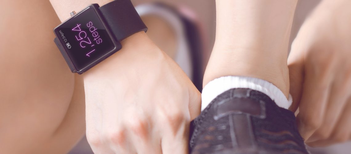 Count your steps with the smartwatch application. Smartwatch can make life easier, and potentially healthier in the future.